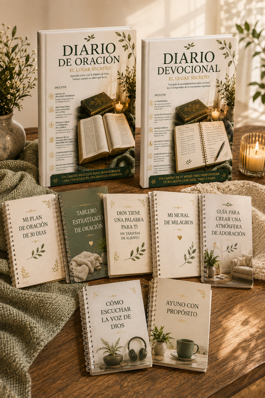 DIARIO ORACION + DIARIO DEVOCIONAL + 7 BONOS